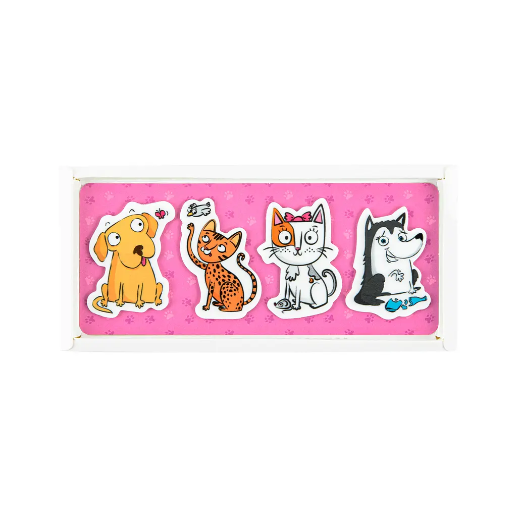Закладки для книг Kite пластикові Pets 4x20 шт, 35х50 мм (K22-479-5) - фото 3
