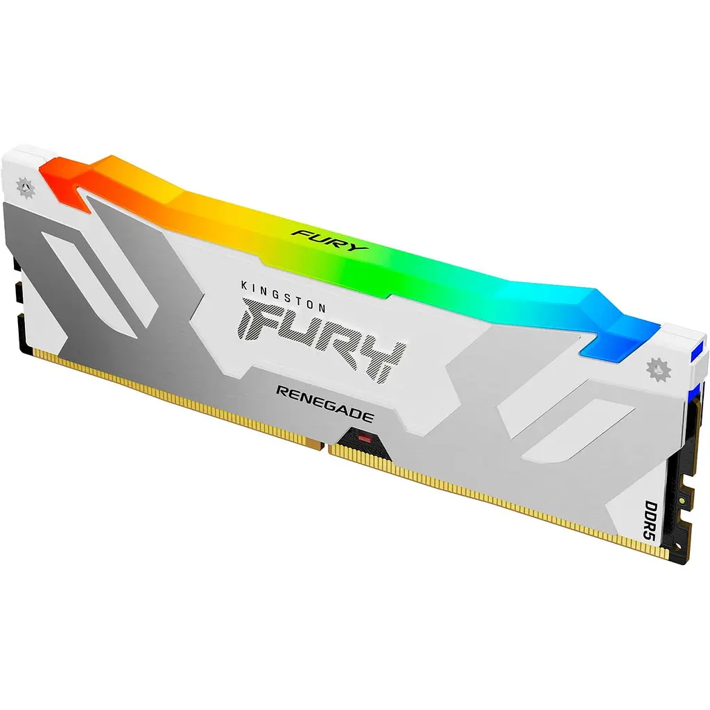 Модуль пам'яті Kingston Fury DDR5 32GB 6400MHz Renegade RGB White XMP (KF564C32RWA-32) - фото 2