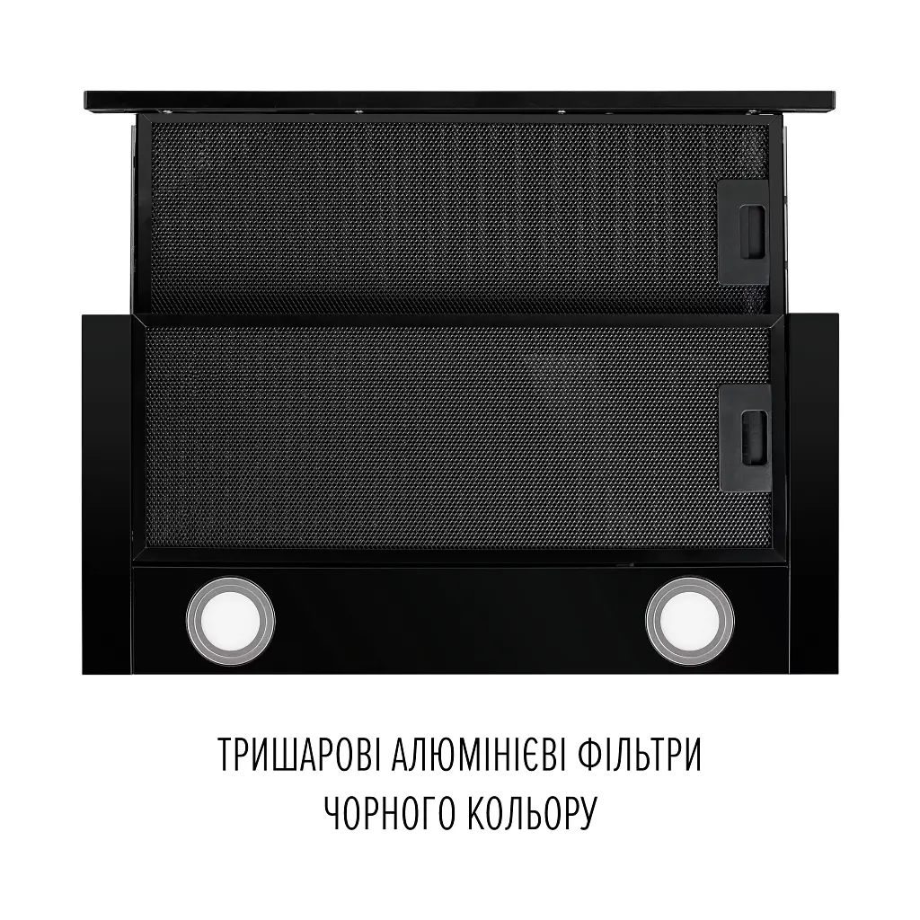 Витяжка телескопічна Perfelli TL 6622 Full BL 1000 LED - фото 7