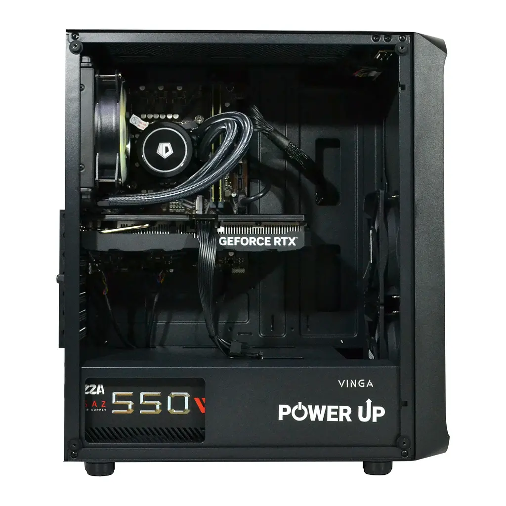 Робоча станція Power Up Desktop #481 Core i7 14700K/32 GB/SSD 1TB/GeForce RTX 3050 6GB - фото 2