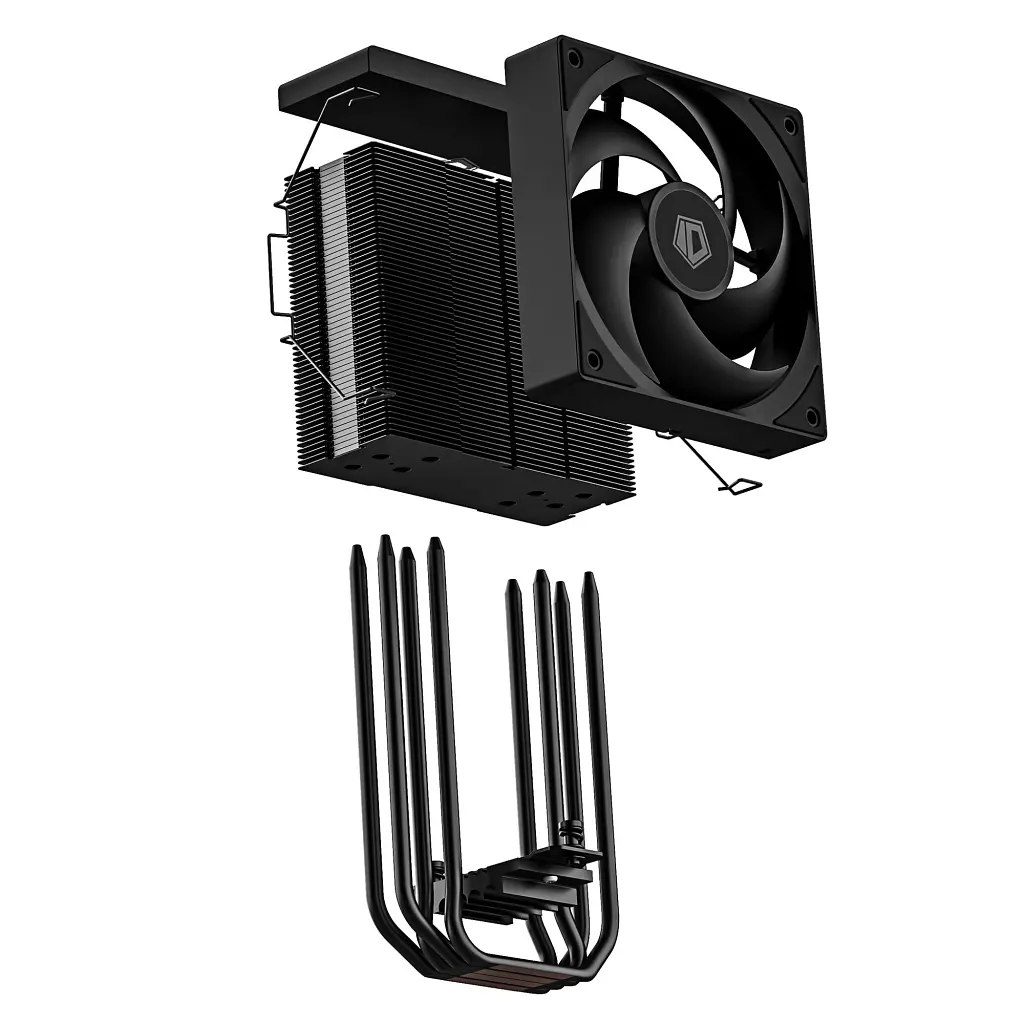 Кулер до процесора ID-Cooling SE-214-XT V2 Black (SE-214-XT V2 BLACK) - фото 8