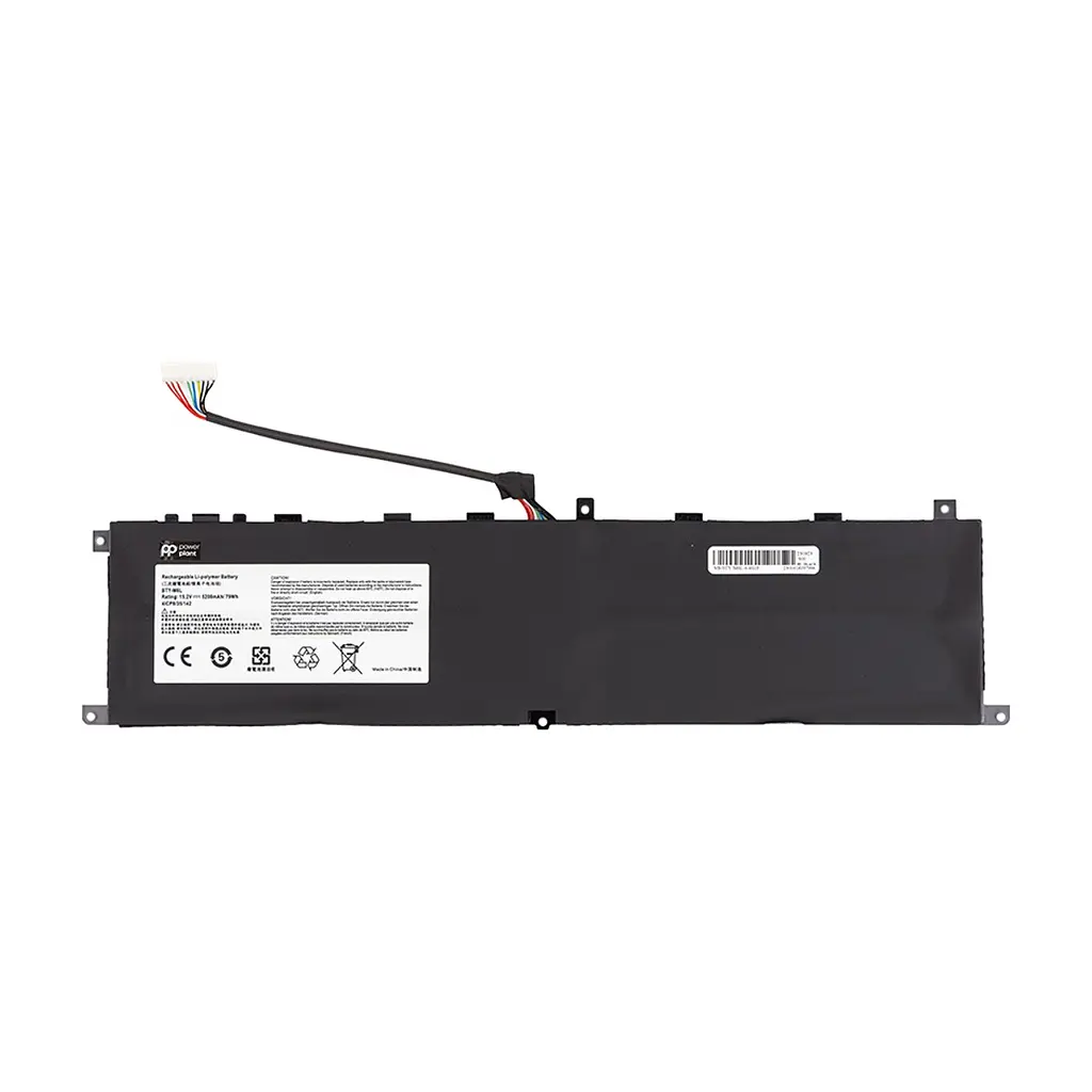 Акумулятор до ноутбука MSI GS65 Stealth Thin (BTY-M6L) 15.2V 5200mAh PowerPlant (NB470099)