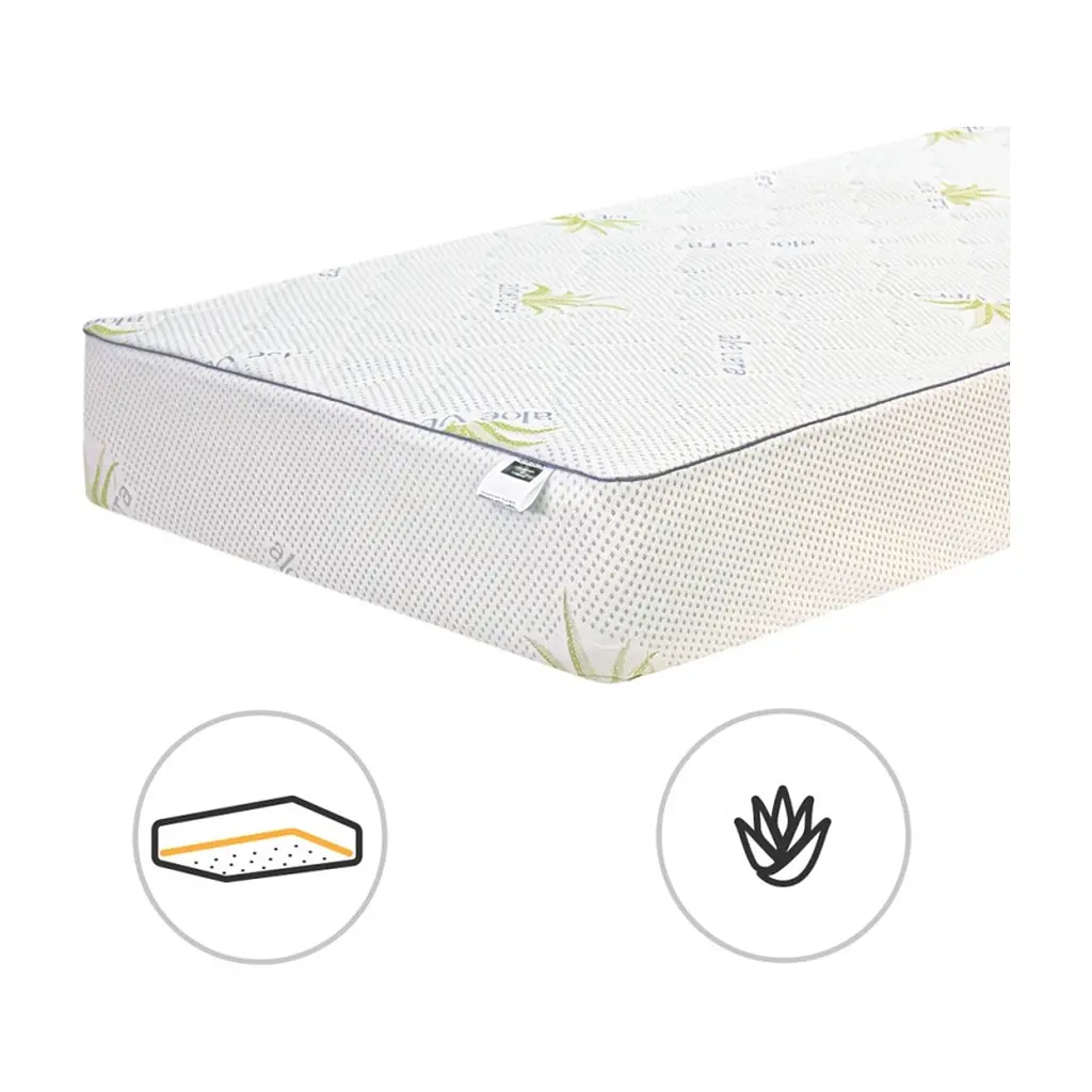Наматрацник MirSon №1046 Alberto Тенцель (Modal) Aloe Vera 100х200 см (2200001507951)