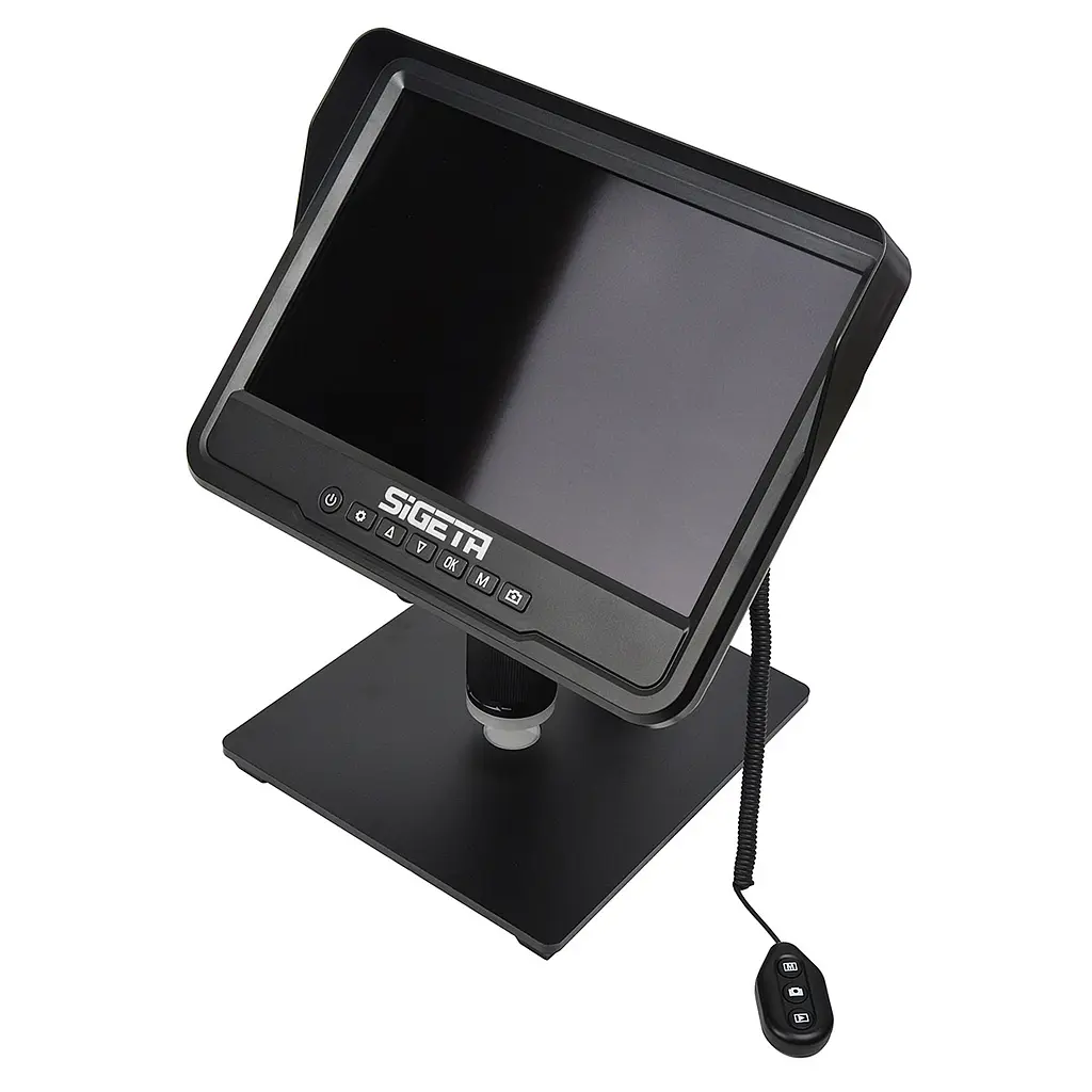 Цифровий мікроскоп SIGETA Spectrum 10x-300x 5 MP 10.1" LCD - фото 4