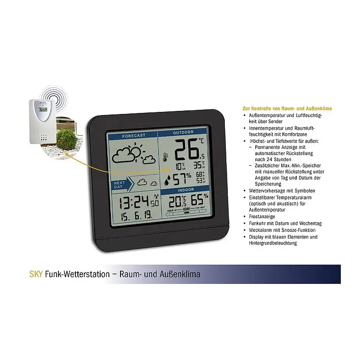 Метеостанция TFA SKY 35115201 - фото 7