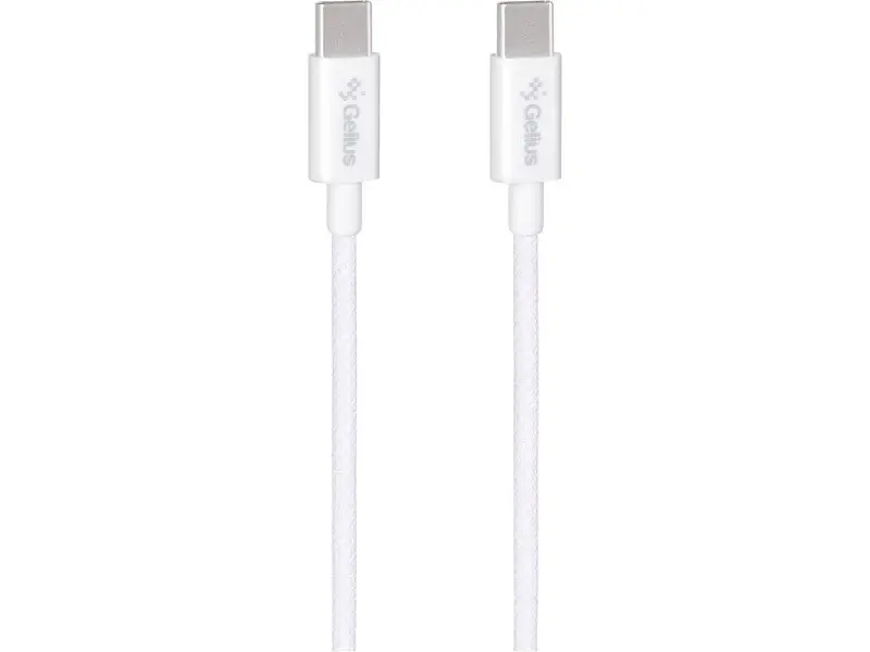 Кабель Gelius iCable GP-UCN010 Type-C to Type-C 1.2м White (00000099412)