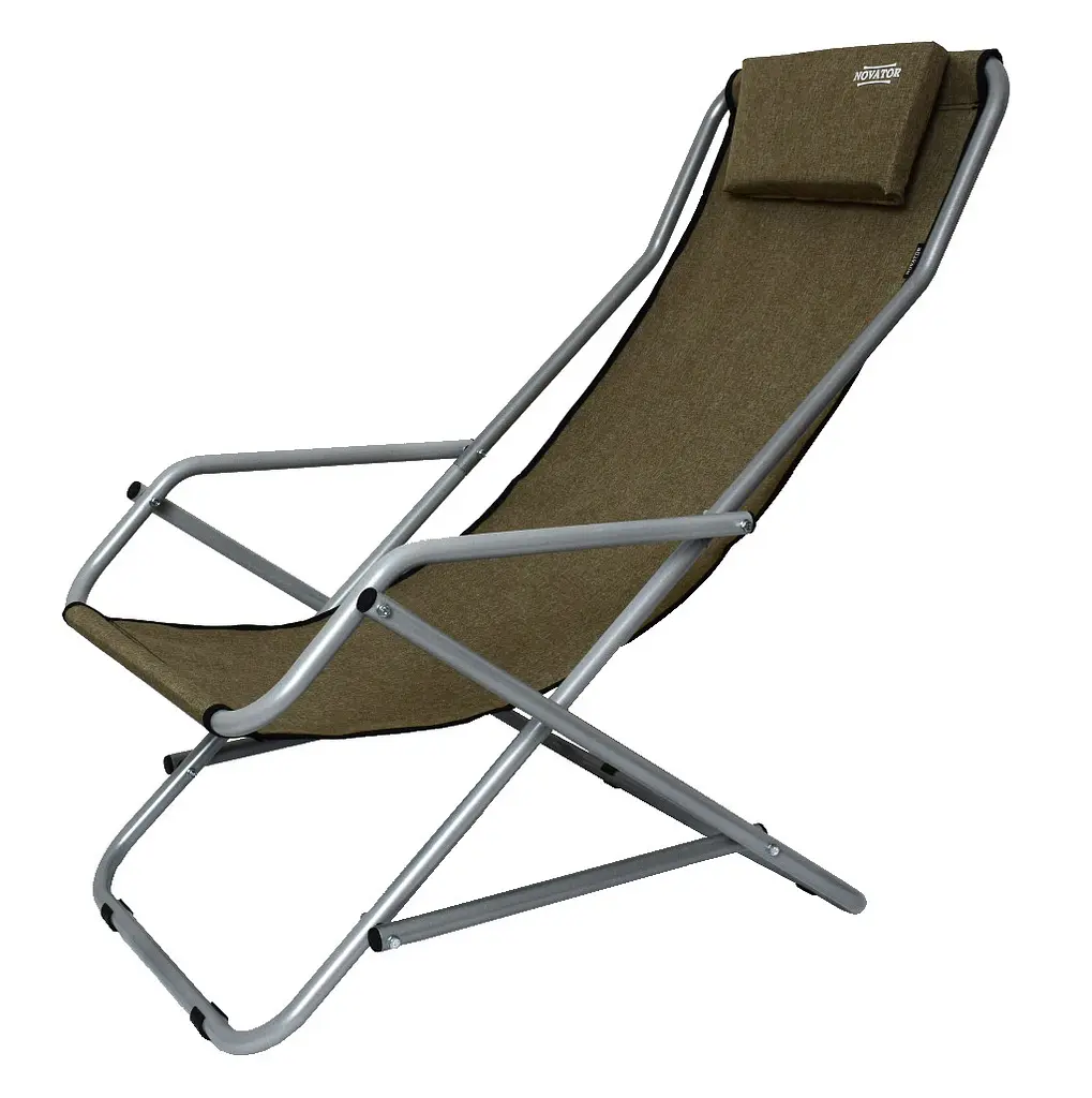 Кресло-шезлонг Novator SH-7 Brown - фото 7