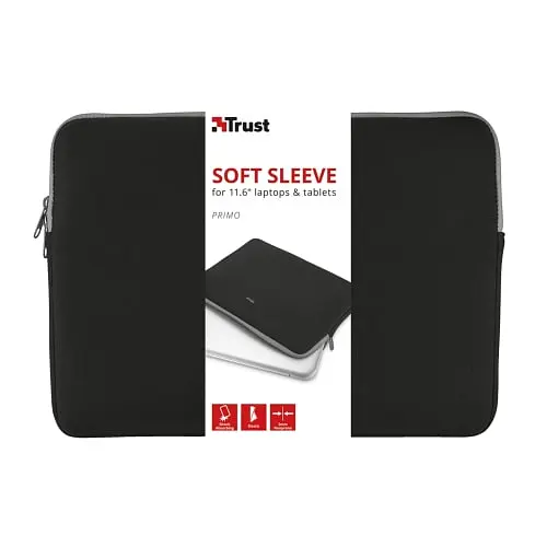 Чехол для ноутбука, планшета Primo Sleeve 11.6”, черный Trust teh0014454 - фото 7