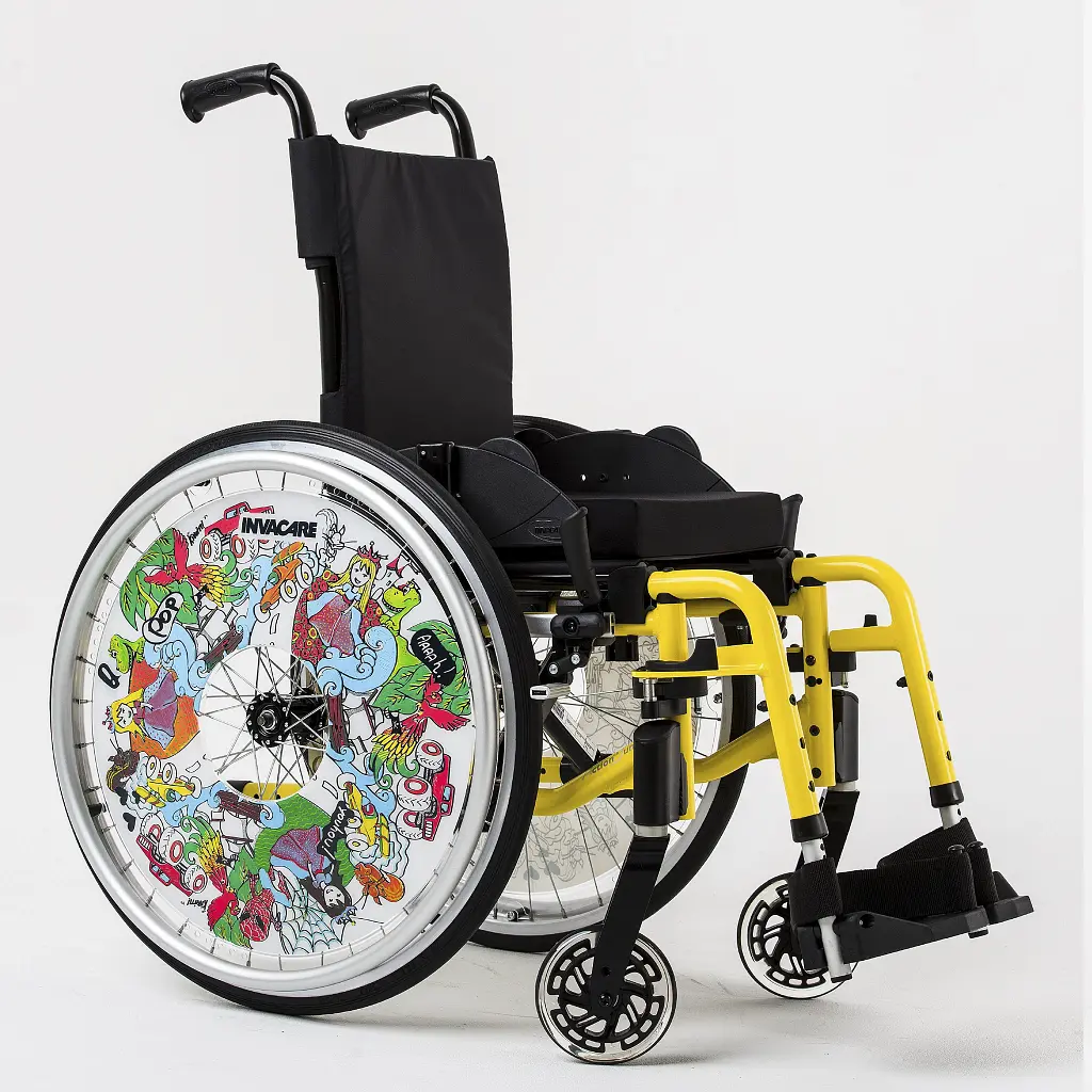 Активне дитяче крісло колісне Invacare Action 3 Junior Evolutive (Action 3 Junior Evolutive-1742) - фото 4