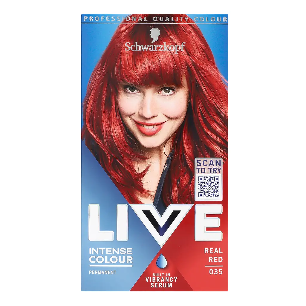 Фарба для волосся Schwarzkopf Live Intense Colour 035 Real Red  - фото 2