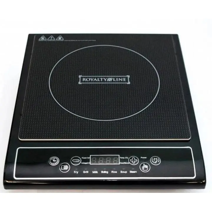 Плита індукційна одноконфоркова кухонна електрична Royalty Line RL-EIP 2000.1 настільна - фото 3