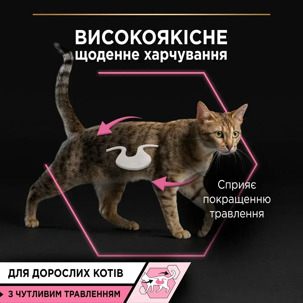 Вологий корм для котів Purina Pro Plan Delicate з індичкою в соусі 85 г 12457641 - фото 4