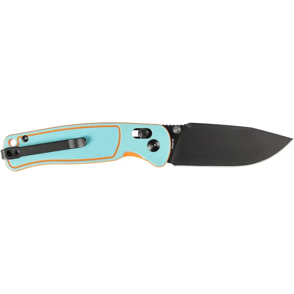 Ніж CJRB Shale BB G10 Blue/Orange (J1943-BBO) - фото 2