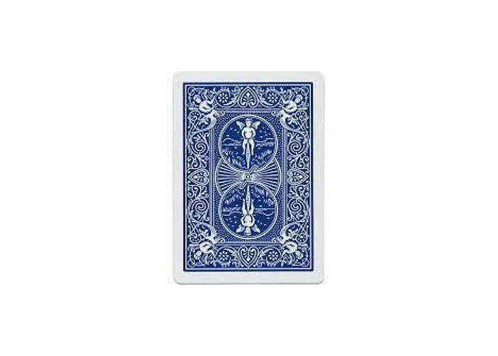 Карты для фокусов United States Playing Card Company Bicycle Blank Face (blue) (808-01) - фото 2