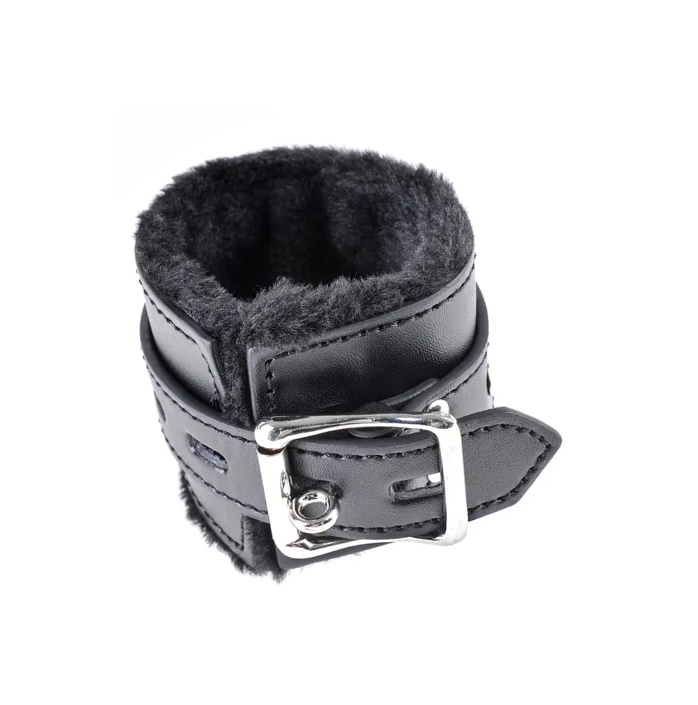 Наручники Pipedream Fetish Fantasy Series Cumfy Cuffs Limited Edition (чорний) - фото 5
