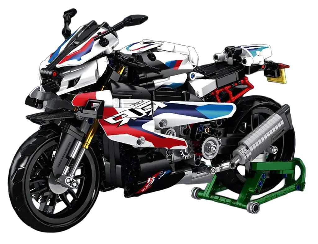 Конструктор Гоночный Мотоцикл 912 элементов Ramiz - фото 2