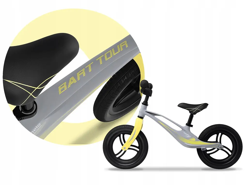 Біговел Lionelo Bart Tour Grey Stone - фото 5