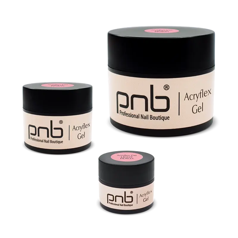 Полігель PNB UV/LED Acryflex Gel Light Peach 15 мл - фото 4