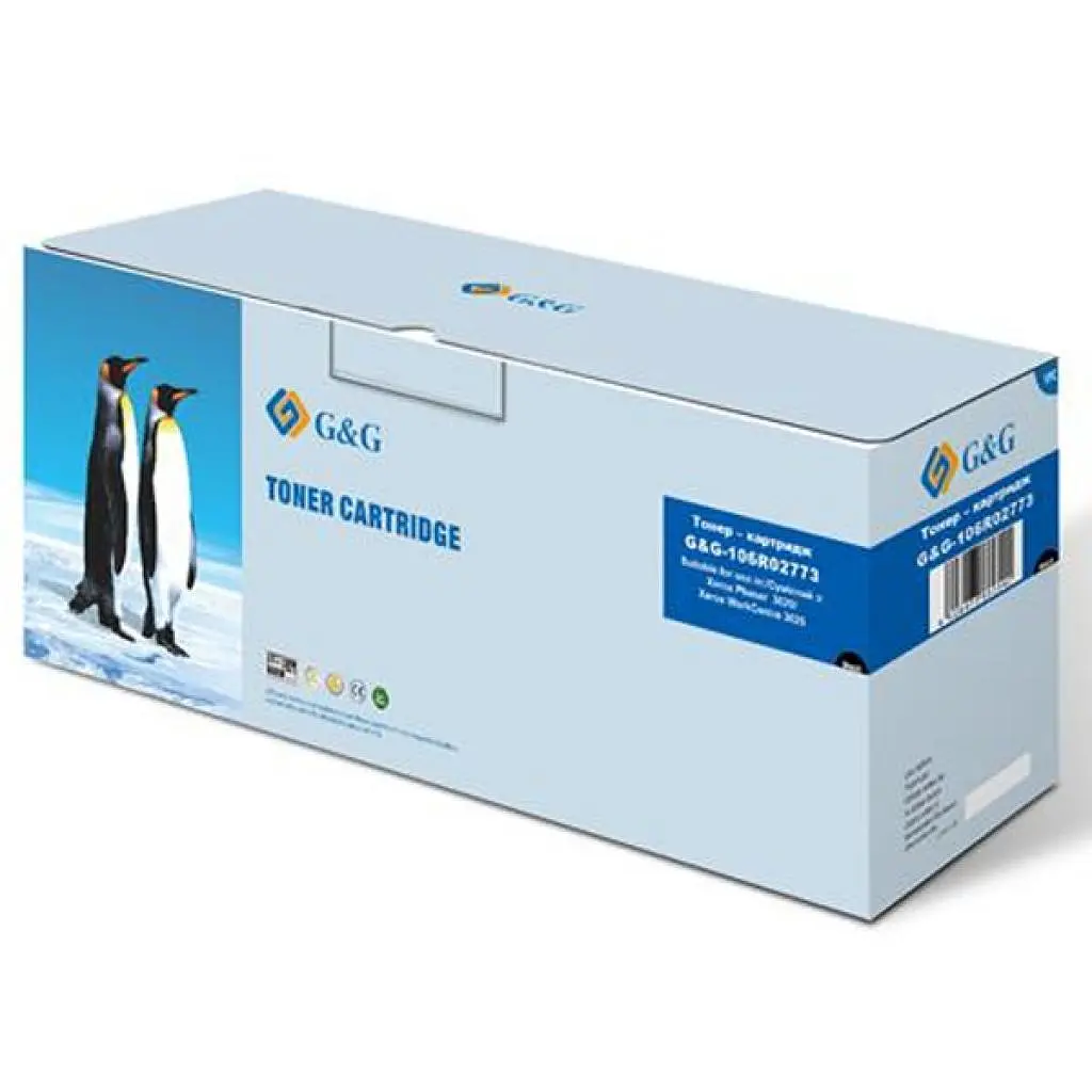 Картридж GG до Xerox Phaser 3020 / WorkCentre 3025 Black 1500 стор teh0015334 - фото 2
