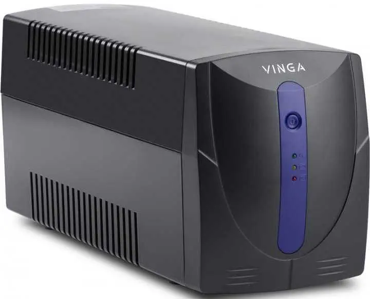 Джерело безперебійного живлення Vinga 1500 ВА / 900 Вт / 8 А*ч (VPE-1500P) - фото 2