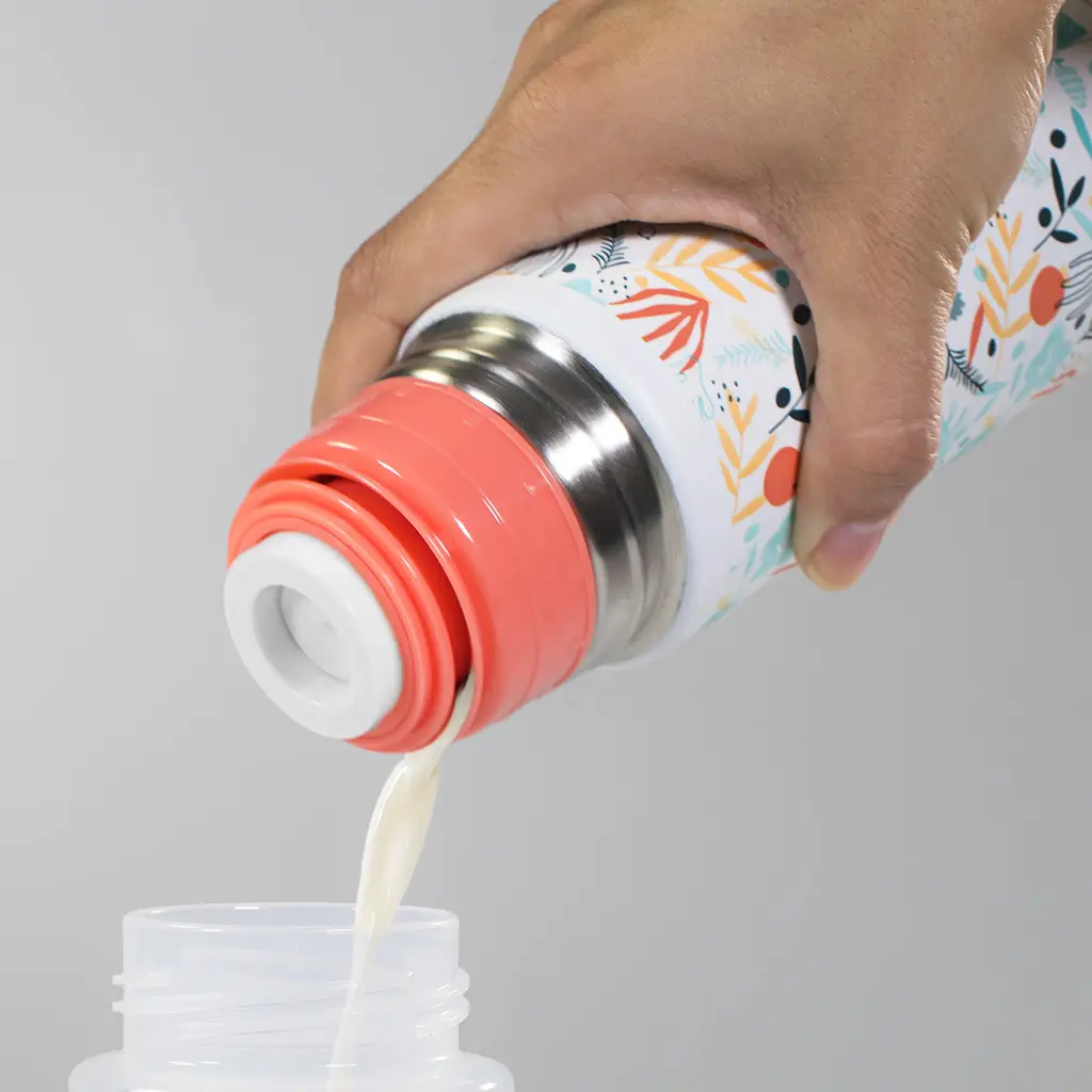 Термос Miniland Silky Thermos Mediterranean, 500 мл, білий (89351) - фото 3