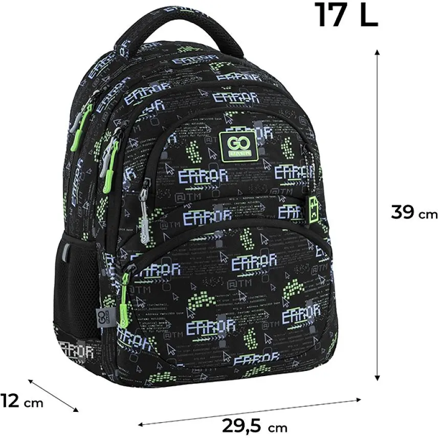 Рюкзак GoPack Education 175M-7 Error (GO25-175M-7) - фото 3