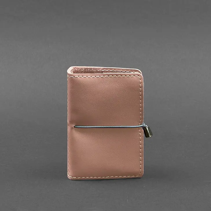 Женский кожаный кард-кейс 7.0 красный - фото 6