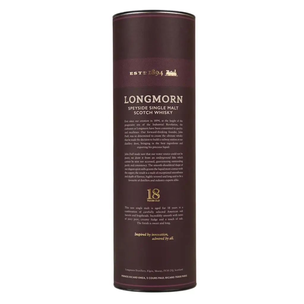 Віскі Longmorn 18 yo Speyside Single Malt Scotch Whisky 48% 0.7 л (828594) - фото 7