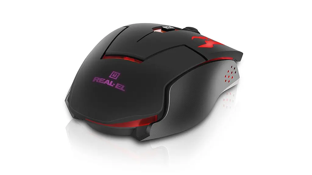 Миша REAL-EL RM-520 Gaming Чорний (EL123200020) - фото 4