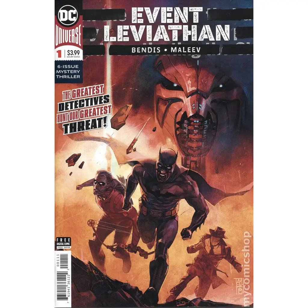 Event Leviathan (2019 DC) #1A - Браян Майкл Бендіс