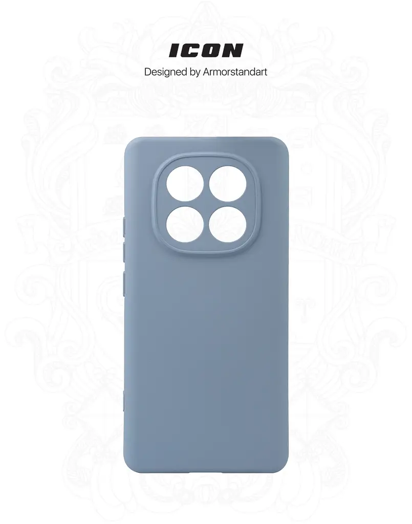 Чехол ArmorStandart ICON для Xiaomi Redmi Note 15 4G / Note 15 5G / Poco M8 5G Camera cover Winter Blue (ARM89815) - фото 3