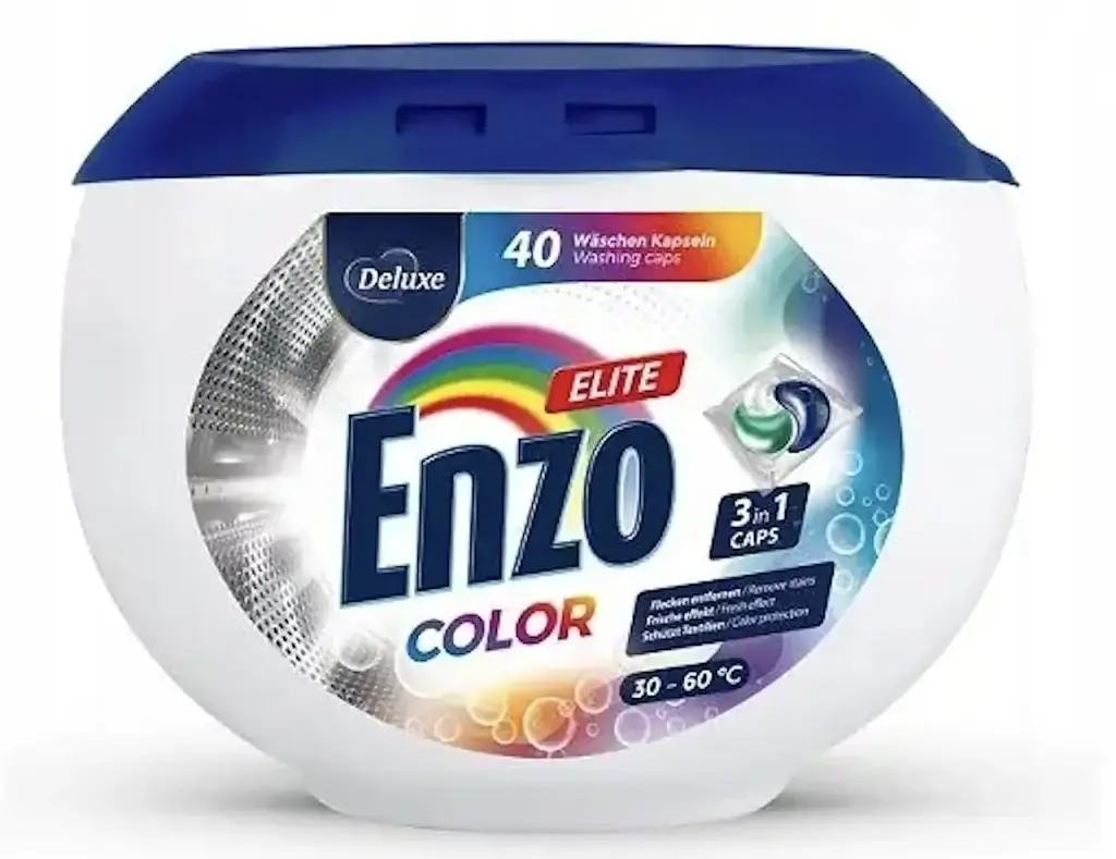 Капсули для прання Enzo COLOR 3в1 40 шт.