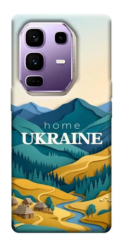 TPU чохол Demsky Ukraine home для Infinix Note 50 Pro+