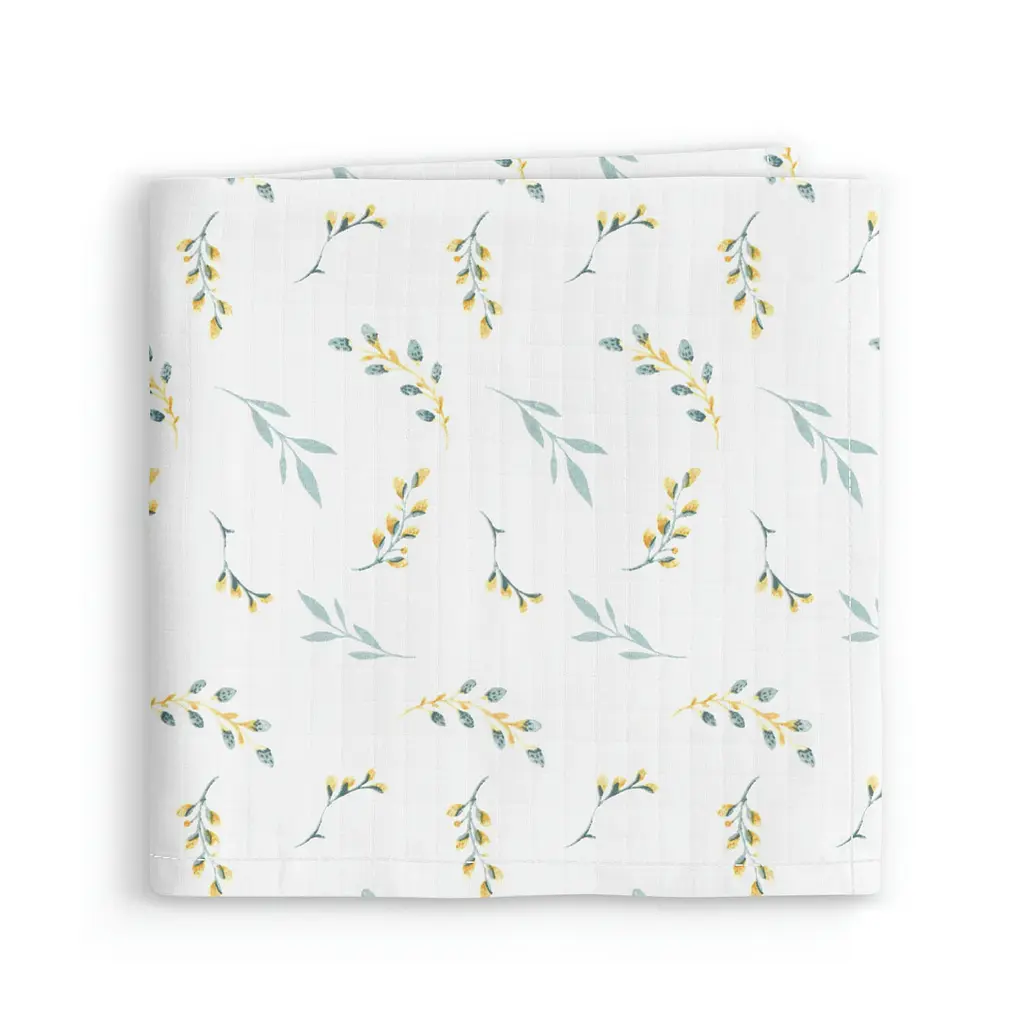 Пелюшки муслінові Cosas Pine Branchlets CS1 75x75 см, м'ятні - фото 2