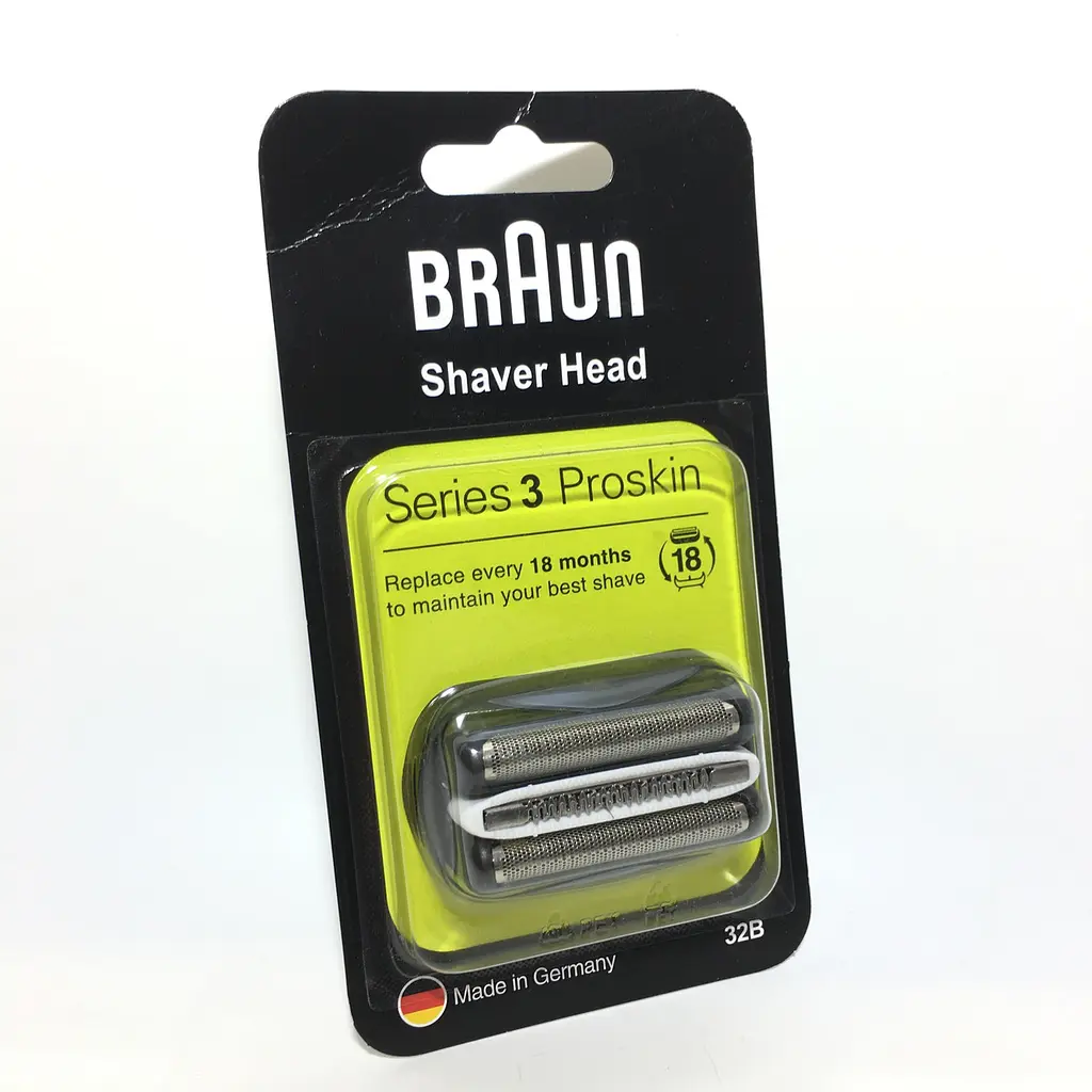 Сітка та ріжучий блок Braun Series 3 32B для бритви Type 5411, 5412, 5413, 5415, 5416, 5772, 5773, 5774, аналог - фото 2