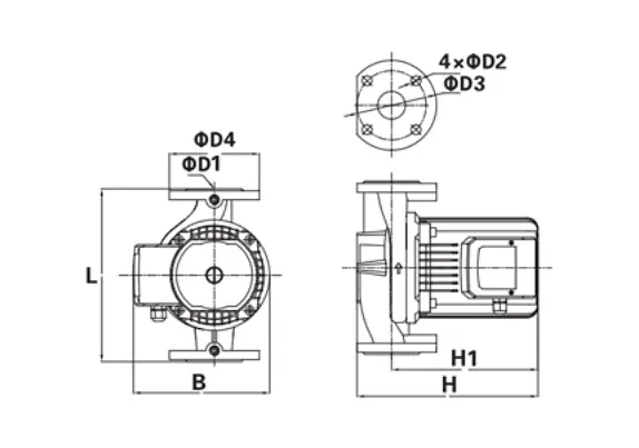 Циркуляционный насос Shimge XP65-12F-300 - фото 3