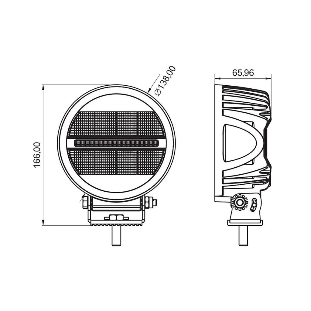Cвітлодіодна фара WL-G9 40W Premium Driving Decker (НФ-00001993) - фото 3