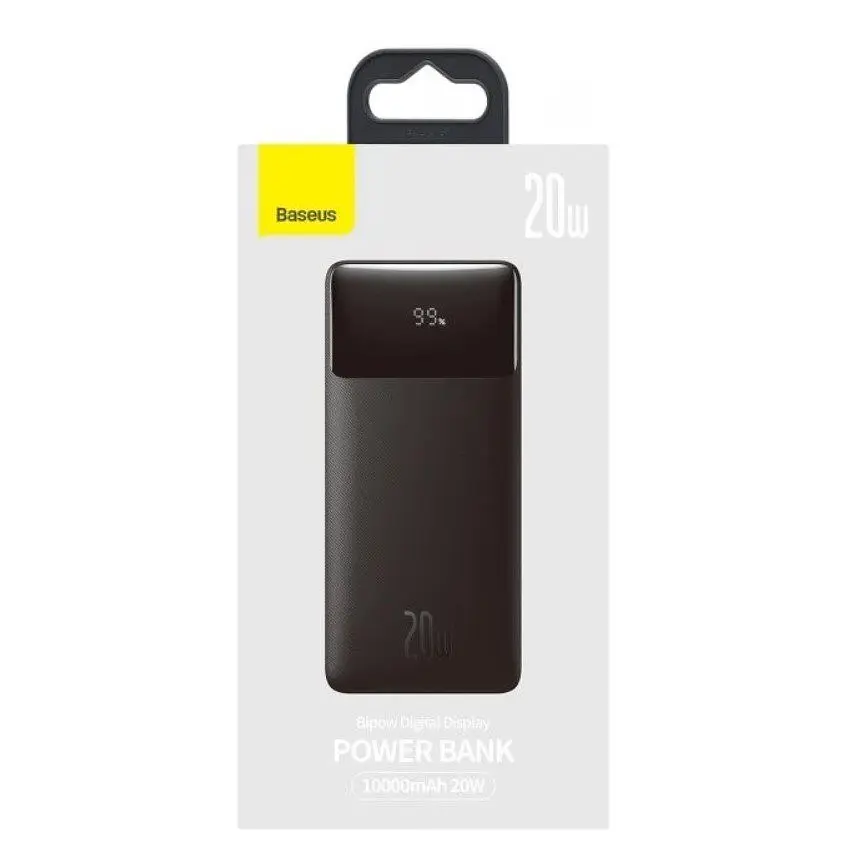 Повербанк Powerbank Baseus PBD10KX Bipow Digital Display 10000 mAh 20W - фото 7