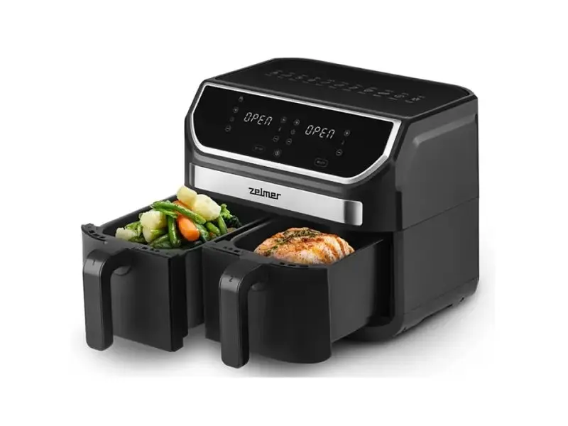 Мультипіч (аерофритюрниця) Zelmer ZAF 9100 Dual - фото 3