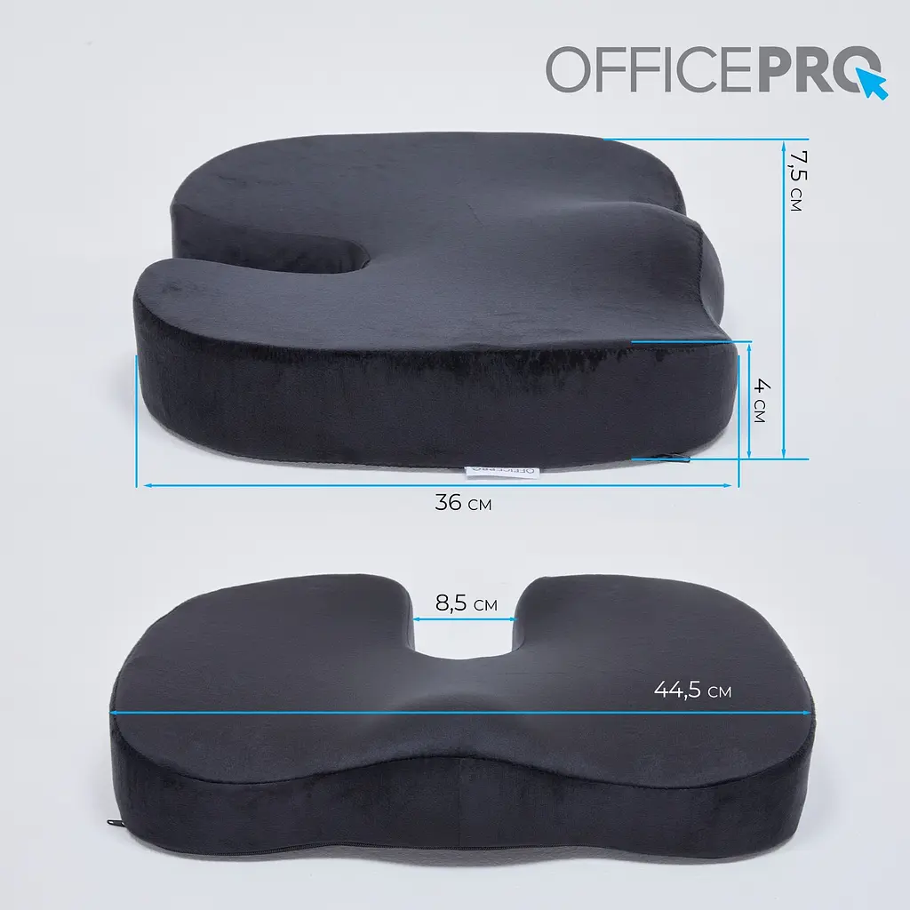 Подушка для сидіння OfficePro Black (SP750B) - фото 8
