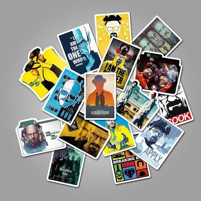 Стикерпак GeekLand Breaking Bad 50 штук - фото 4
