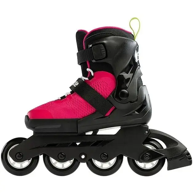 Ролики Rollerblade Microblade 2023 36.5-40 Pink/Green (1012-07221900-8G9-36.5-40) - фото 3