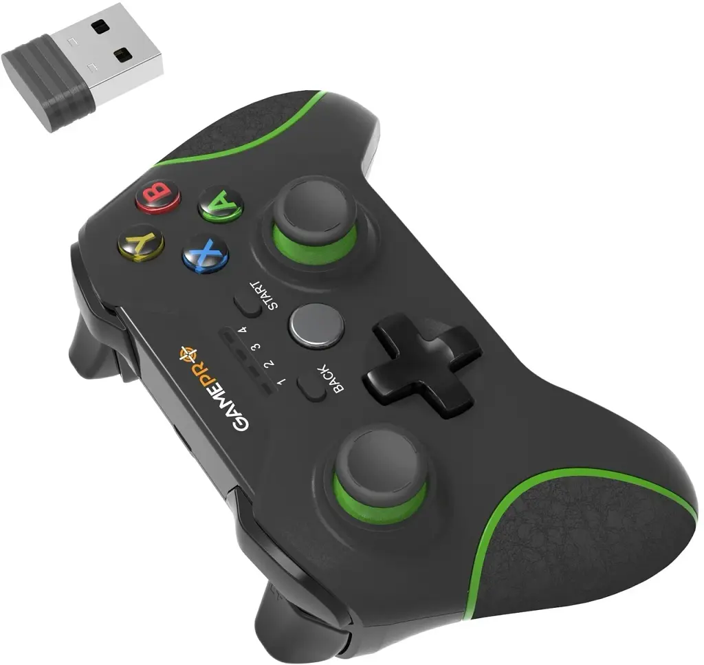 Геймпад GamePro MG650B PS3/Android Wireless Black/Green (MG650B) UA - фото 4