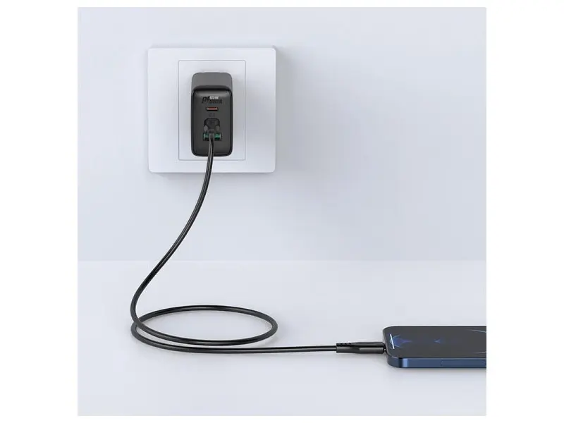 Кабель Acefast C3-01 USB Type-C to Lightning 1.2м Black (6974316280804) - фото 3