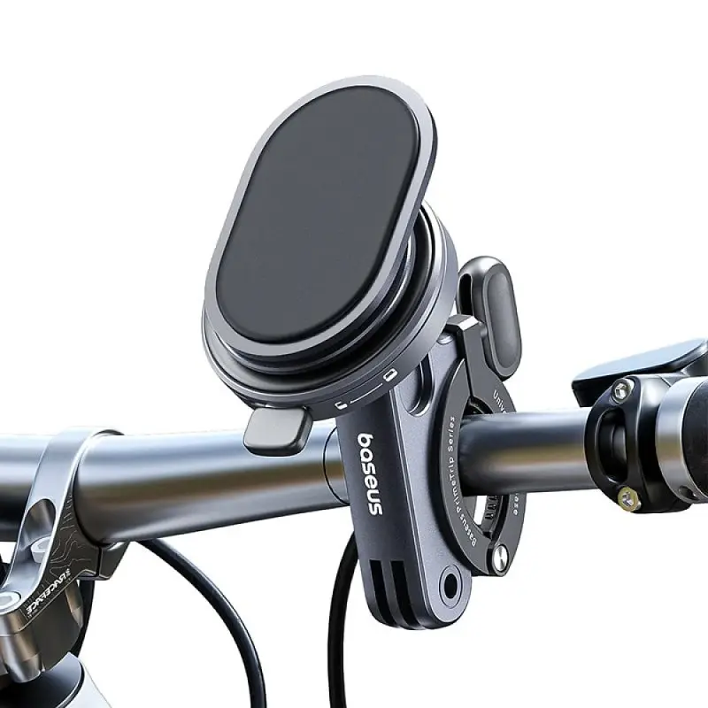 Вело- Мото-тримач PrimeTrip Series Stick-on Type Bike (C40569001121-00) Cosmic Black Baseus teh0029855 - фото 3