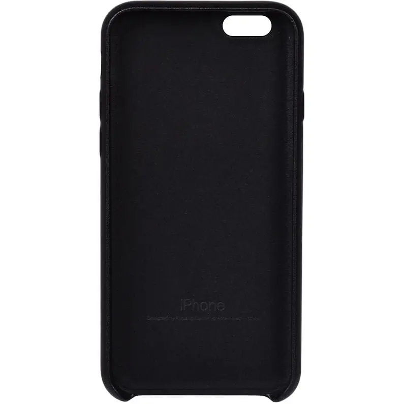 Чохол-накладка Toto Leather Case Apple iPhone 6/6S Black - фото 2