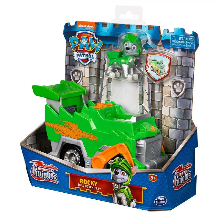 Рятувальний автомобіль де-люкс Spin Master Paw Patrol з водієм Роккі (SM16776/4613) - фото 6