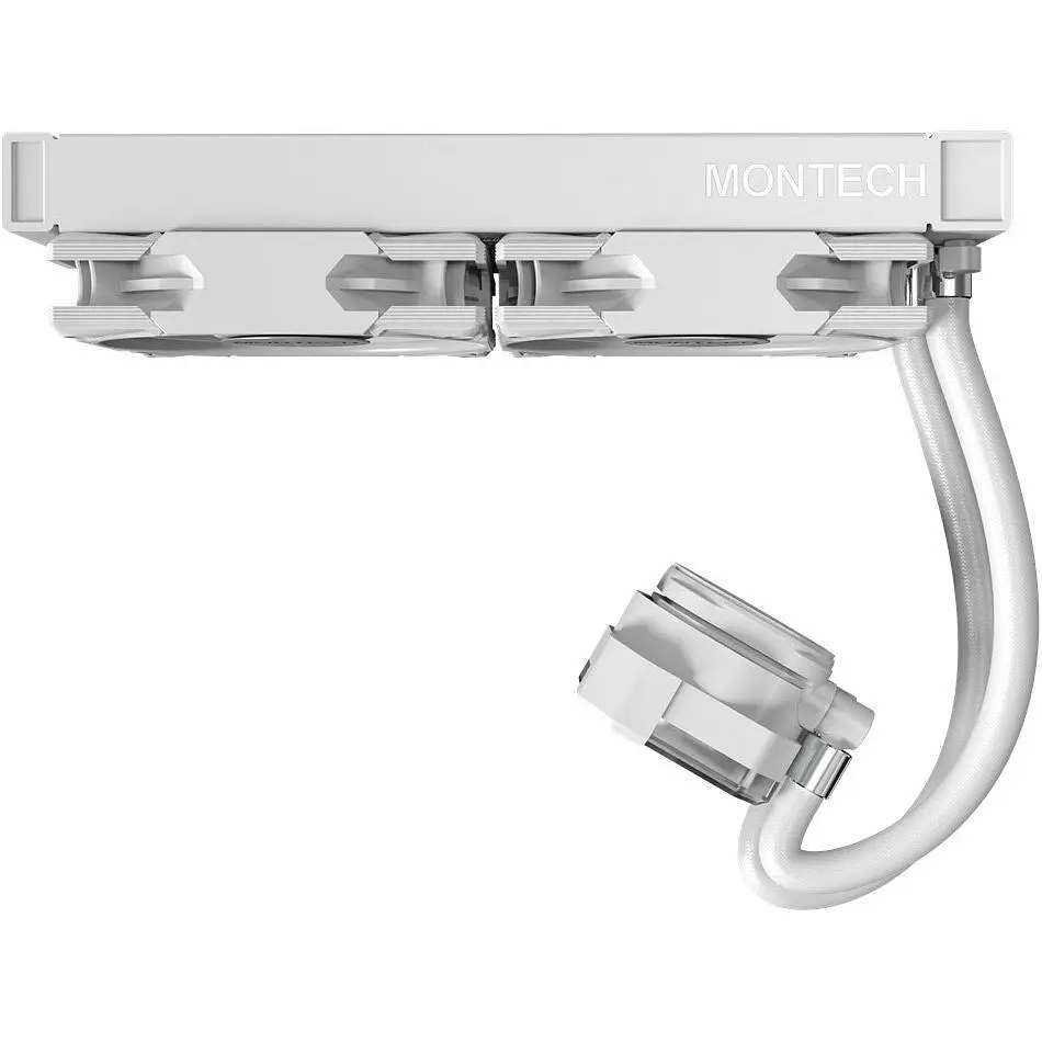 Система водяного охолодження MONTECH HyperFlow Silent 240 White [151292] - фото 6