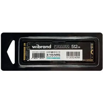 Накопичувач SSD M.2 2280 512GB Caiman Wibrand (WIM.2SSD/CA512GB) - фото 3