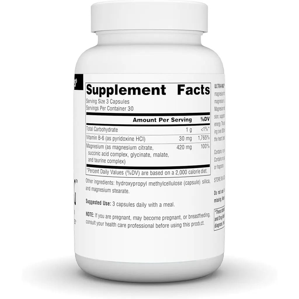 Магній ультра Source Naturals 5 в 1, 90 веганських капсул - фото 2